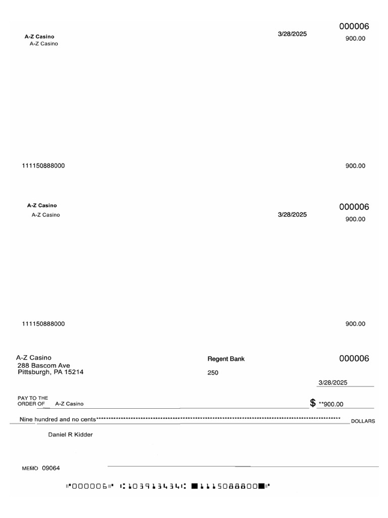 Void Check - 006 Download | PDF