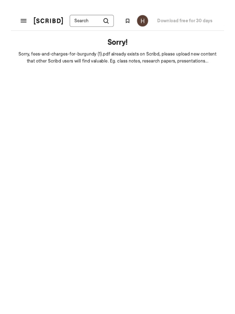 Scribd Document Upload Error Guide | PDF