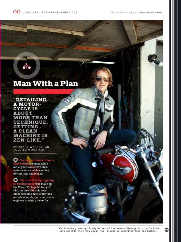 Man With A Plan Example | PDF | Motorcycling