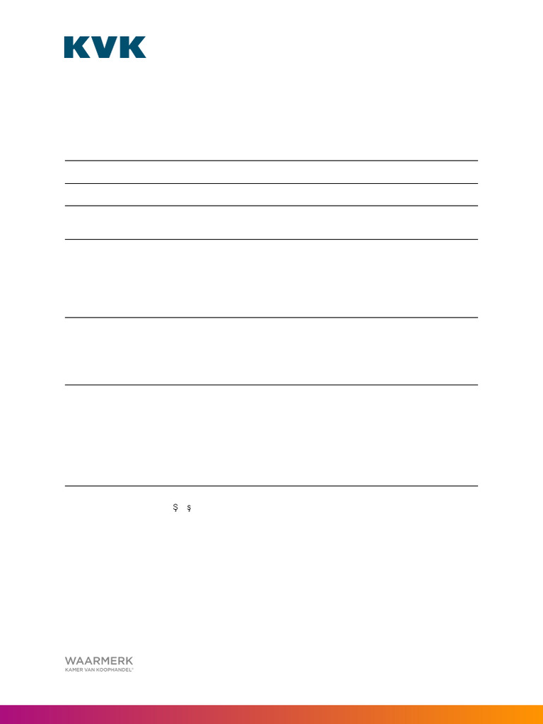 Uittreksel Handelsregister 75923912 | PDF