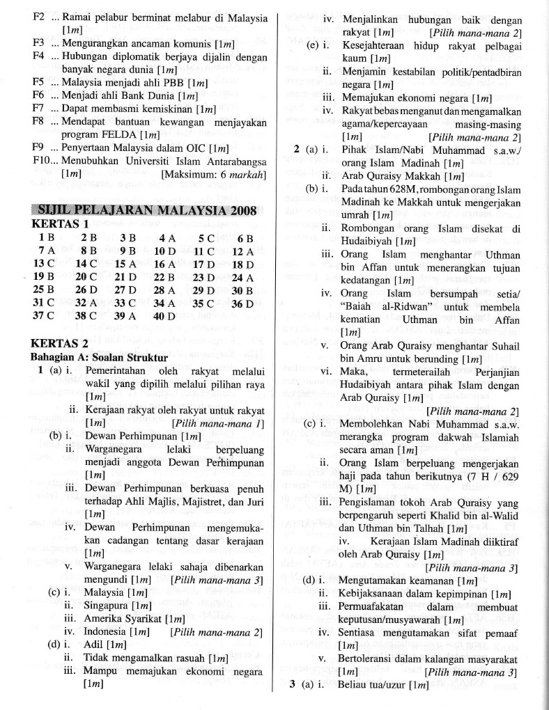 Soalan Kbat English Spm - Contoh FM