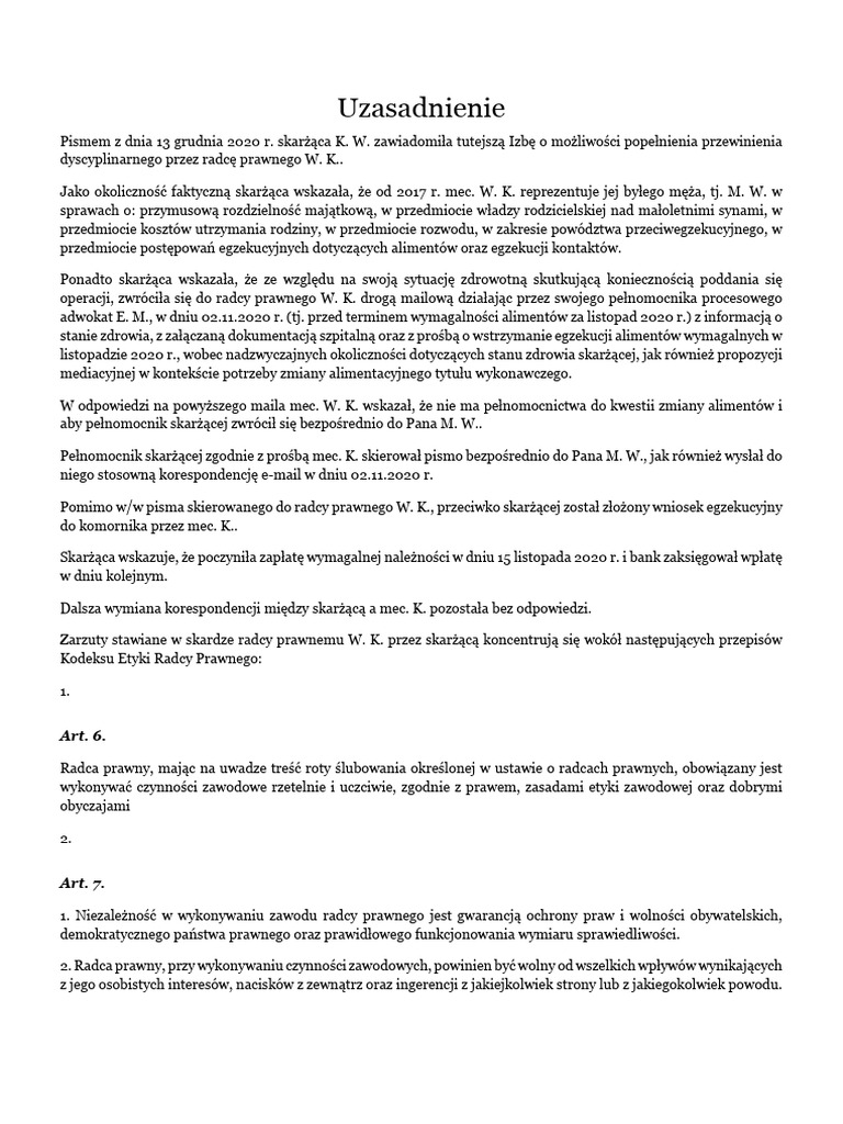 OSD4 22 Uzasadnienie Doc PDF