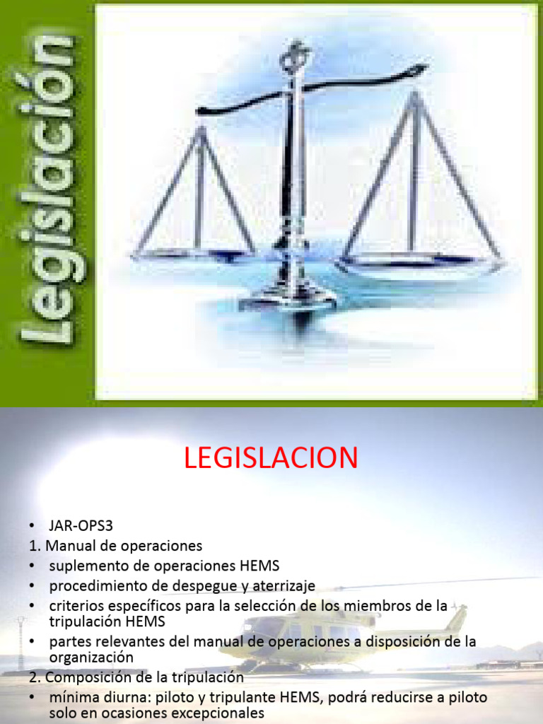 Requisitos para Tripulantes HEMS | PDF | Reglas de vuelo visual ...
