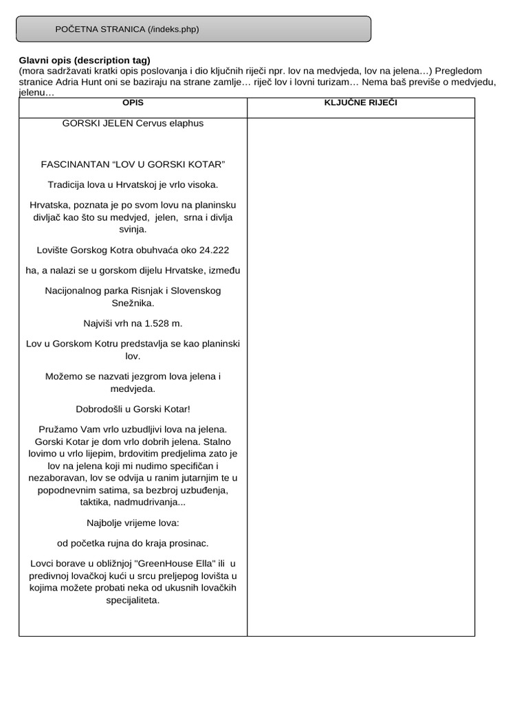 Glavni Opis Ber Prom | PDF