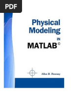 Downey (2011) - Physical Modelling With Matlab