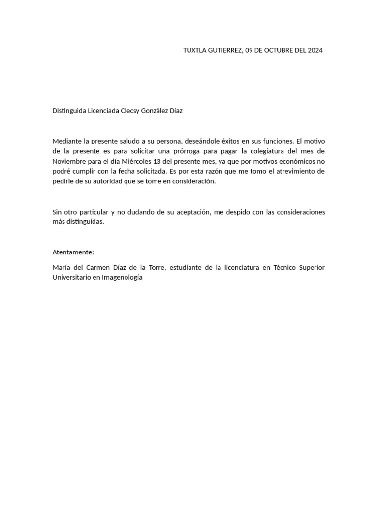 Prórroga Oficial.1 | PDF