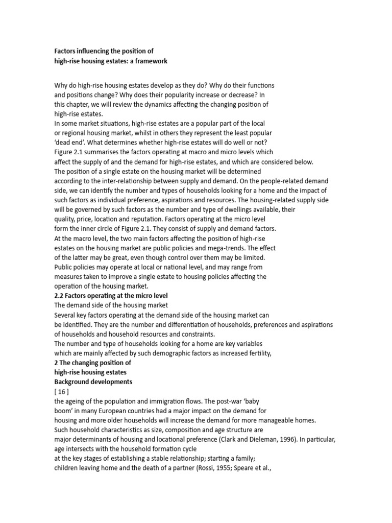 Picture of hIG RISE CAP 2 Factors Influencing The Position of | PDF ...
