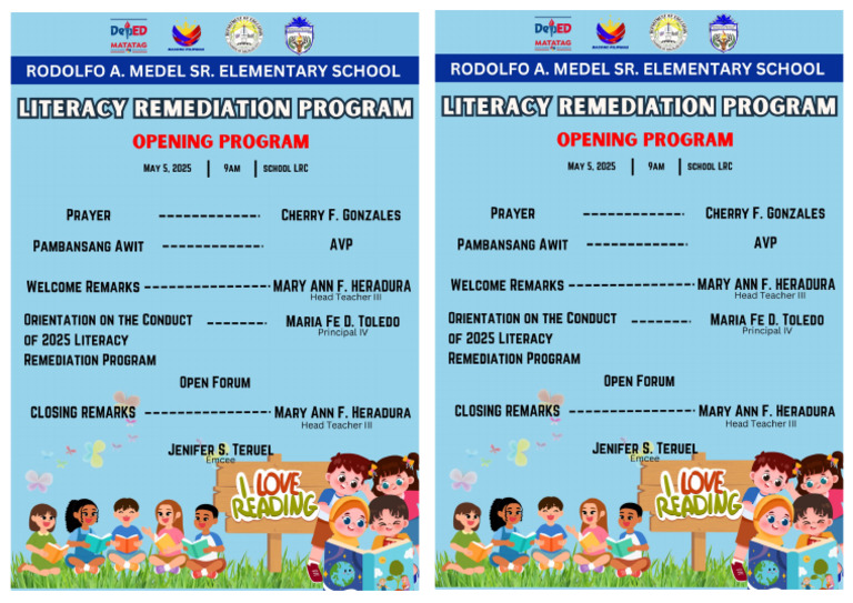 LRP Opening Program | PDF