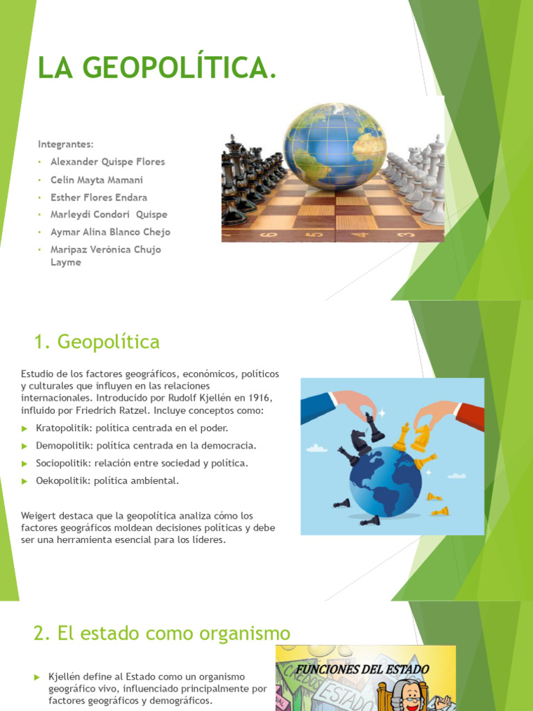 Geopolítica: Factores y Tendencias Globales | PDF | Geopolítica ...