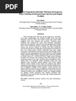 Download Analisis Pengaruh Karakteristik Pekerjaan Dan Kepuasan Kerja Terhadap Performansi Kerja Operator Pada Bagian Produksi by dhoni_edon SN85924980 doc pdf