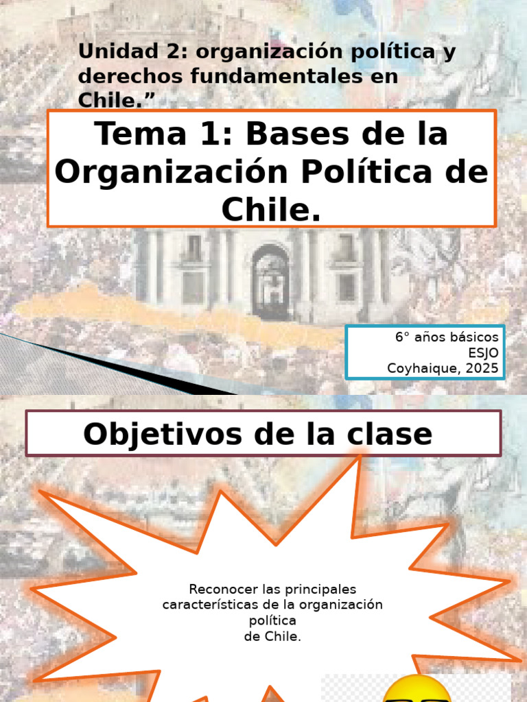 Organización Política de Chile 6° Básico | PDF | Legislador | Democracia