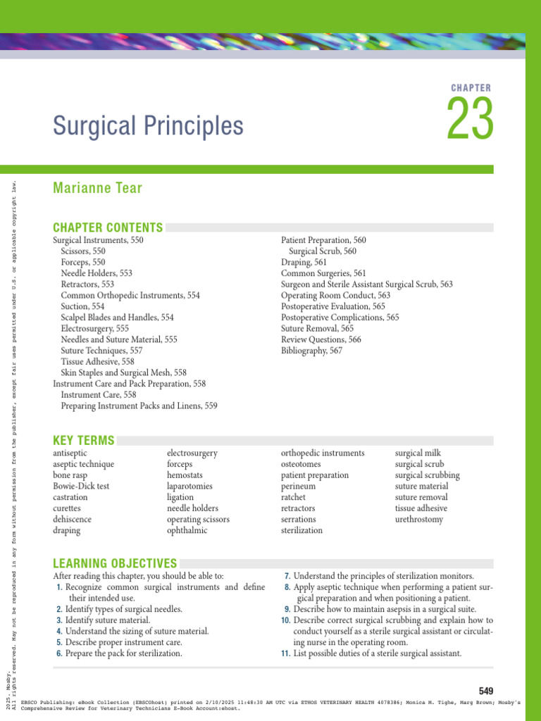 Screenshot 2025-03-21 at 11.53.11 PM | PDF | Surgical Suture | Surgery