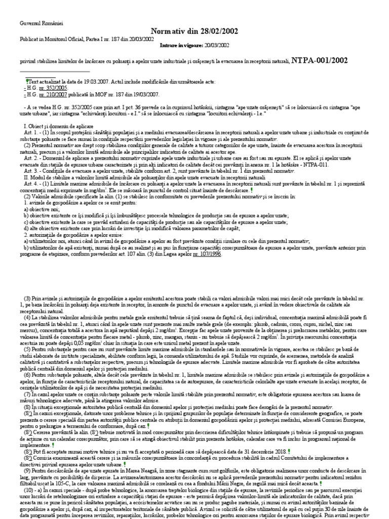 Ntpa 001 2002 Consolidat 2007