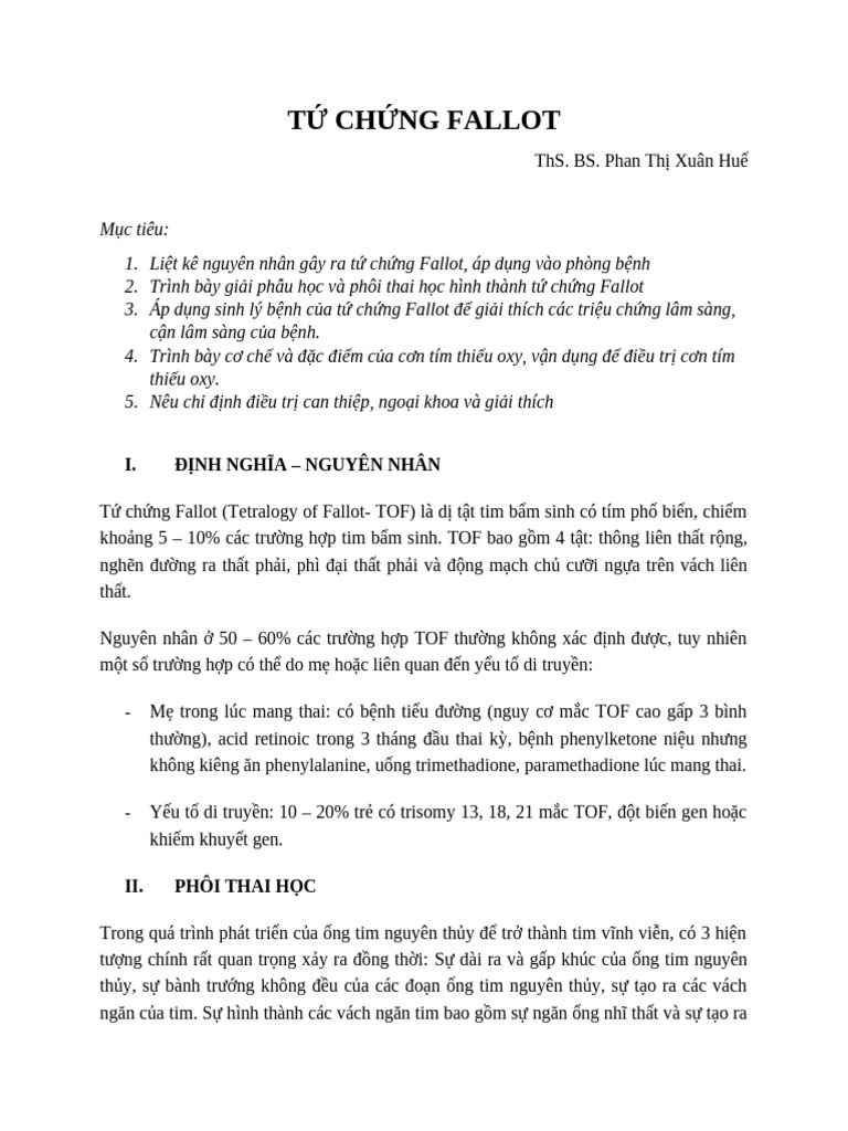 Fallot | PDF