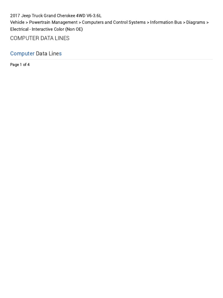 Computer Data Lines (Information Bus) - ALLDATA Repair | PDF | Sports ...