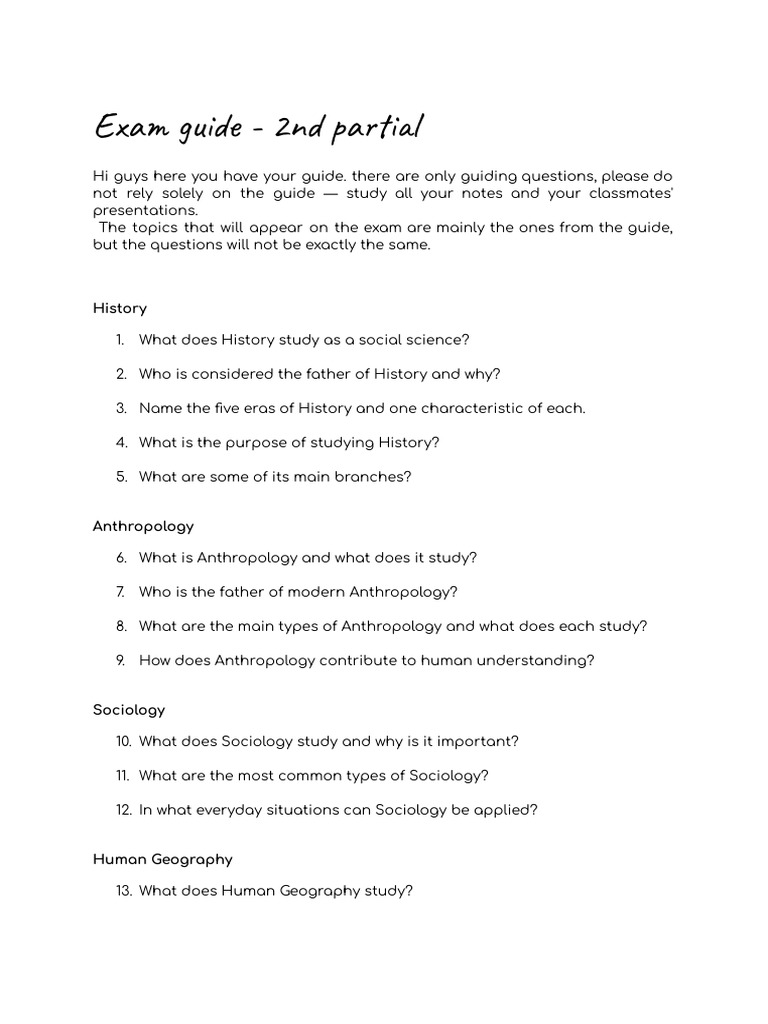 Exam guide pdf