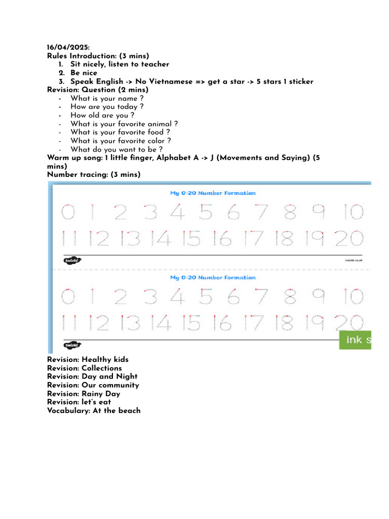 Classroom Rules and Activities Guide | PDF