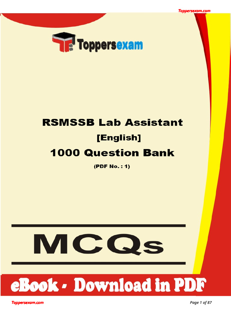 Rajasthan Lab Assistant Study Resources | PDF | Cost Of Living | Taxes