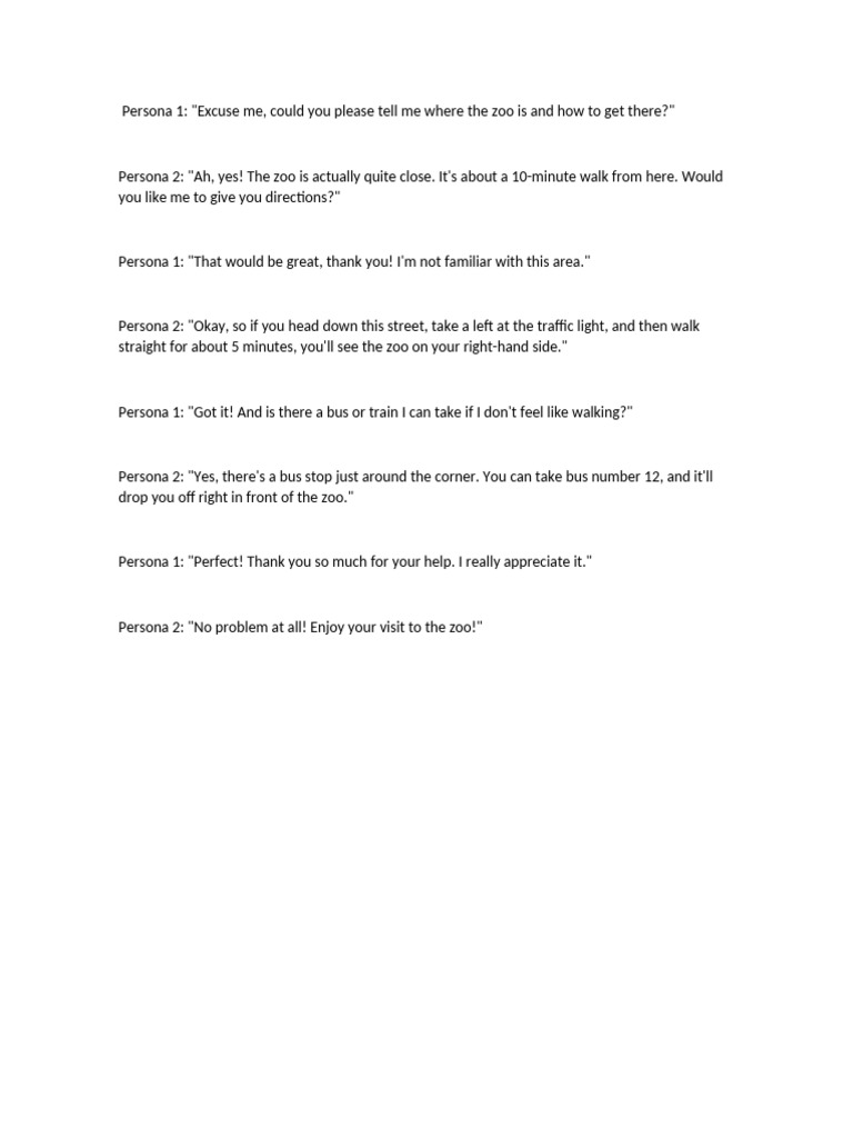 Second Conversation | PDF