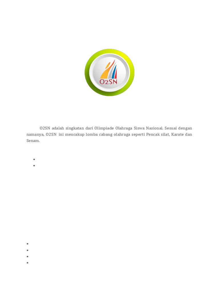 Laporan-Hasil-Kegiatan-o2sn Kec. Tanah Abang | PDF