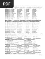 Choice Gen Ed Ed1 | PDF | Saturn | Planets