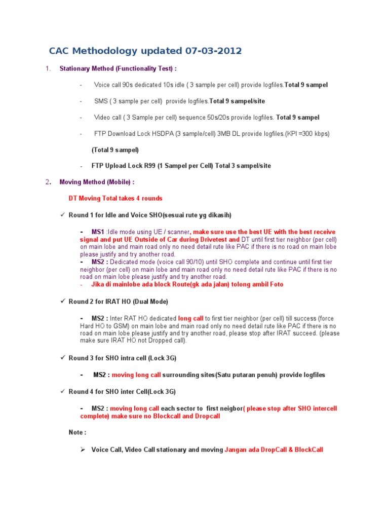 CAC Methodology Updated 07-03-2012 | PDF | Science & Mathematics ...