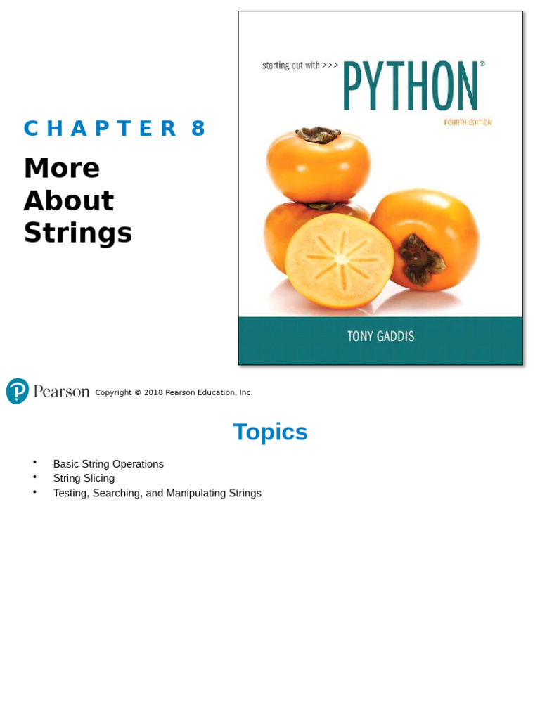 Python String Operations and Methods | PDF | Control Flow | String ...