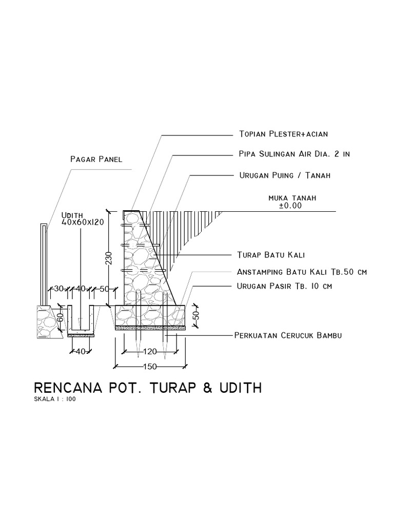 Potongan Turap Udith Pdf