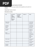 Ramp Handling Safety Checklist | PDF | Aviation | Transport