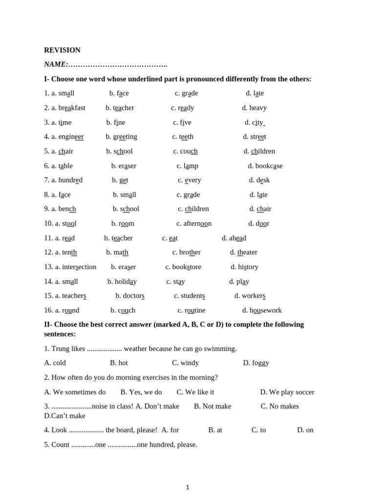 English Language Practice Exercises | PDF | Meal | Cuisine