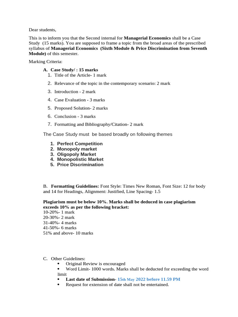 Ecooo 2nd Sem 2nd Assignment | PDF