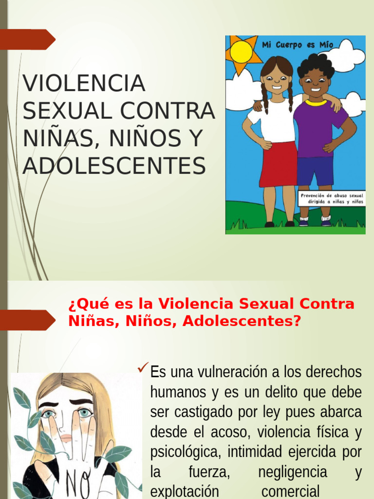Violencia Sexual Infantil: Tipos y Consecuencias | PDF | Violencia ...
