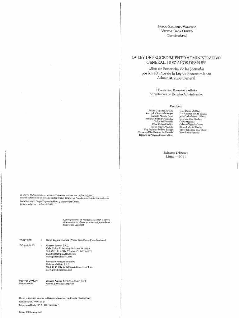 Diaz Principios Del Procedimiento Administrativo Pdf