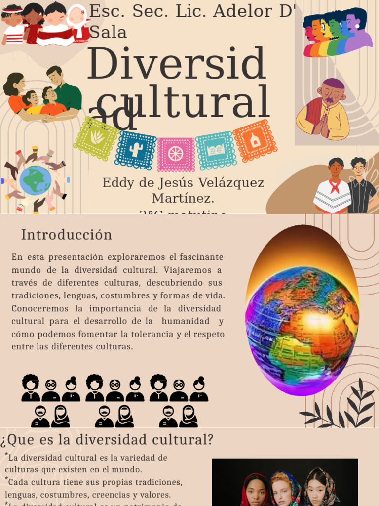Importancia de la Diversidad Cultural | PDF | Creatividad | Tolerancia