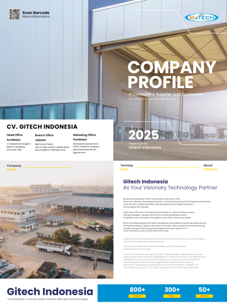 Profil Perusahaan Gitech Indonesia 2025 | PDF