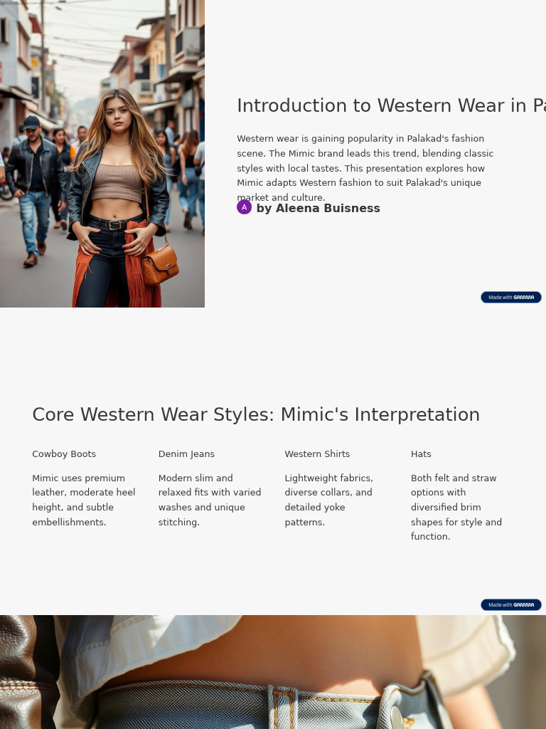 Introduction To Western Wear in Palakad | PDF | Fashion | Brand