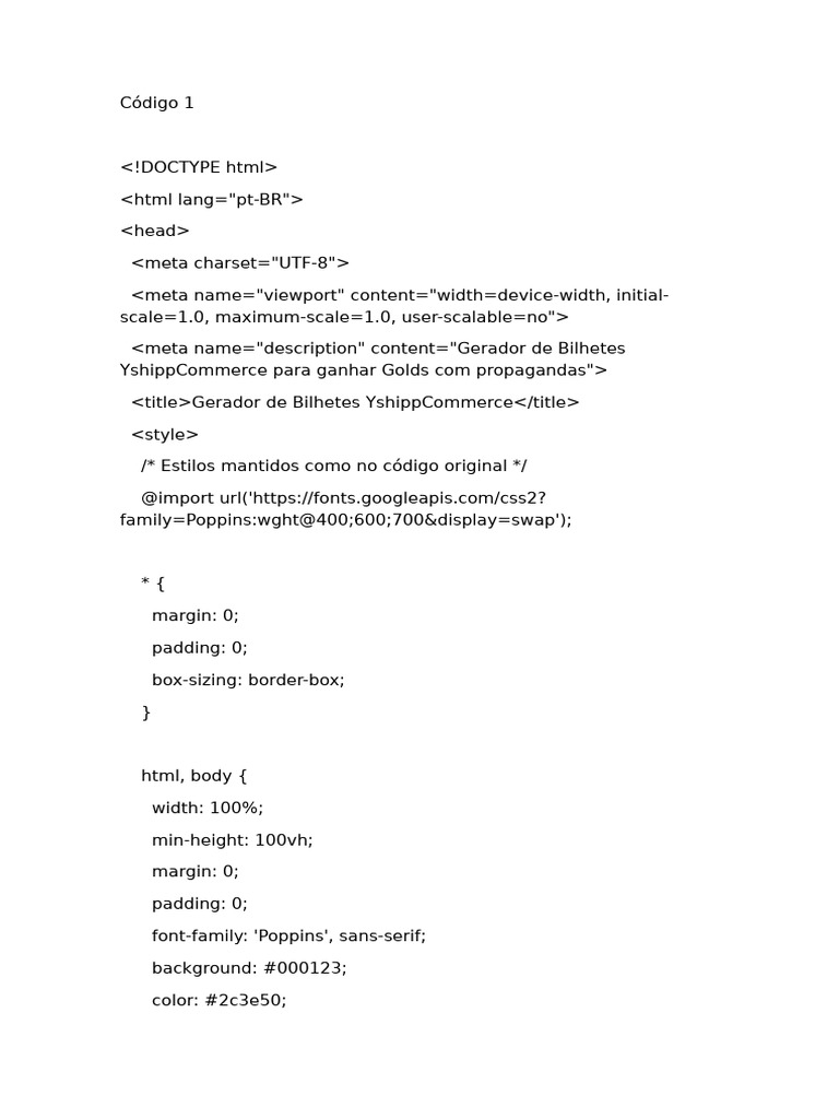 Documento (7) Código Gold | PDF