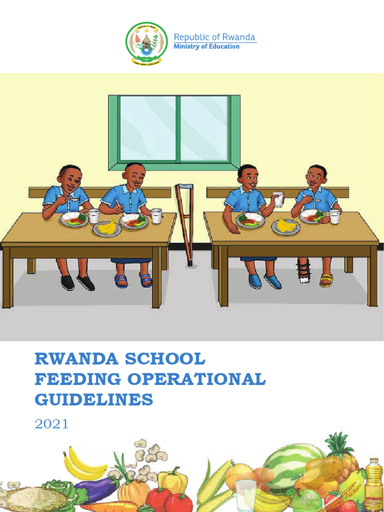 Rwanda School Feeding Guidelines 2021 | PDF | School Meal | Micronutrient