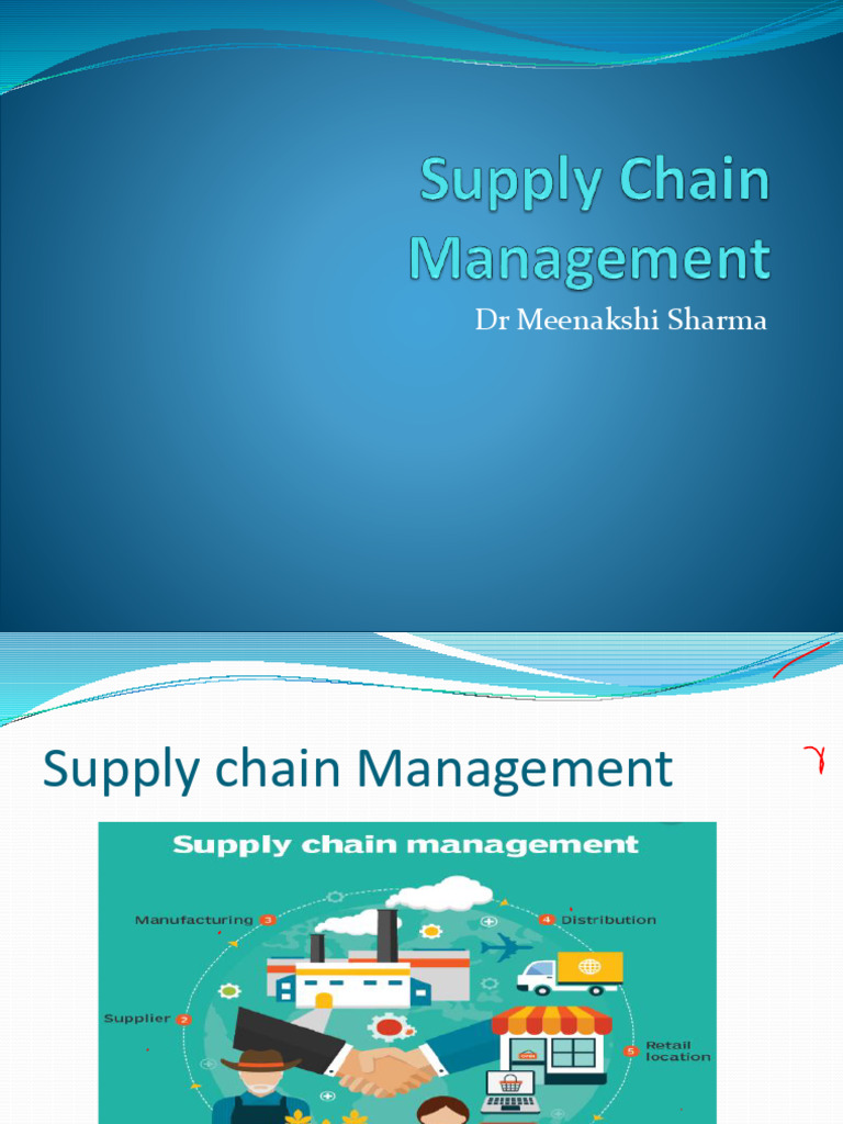 Supply Chain Management Overview | PDF | Supply Chain Management ...