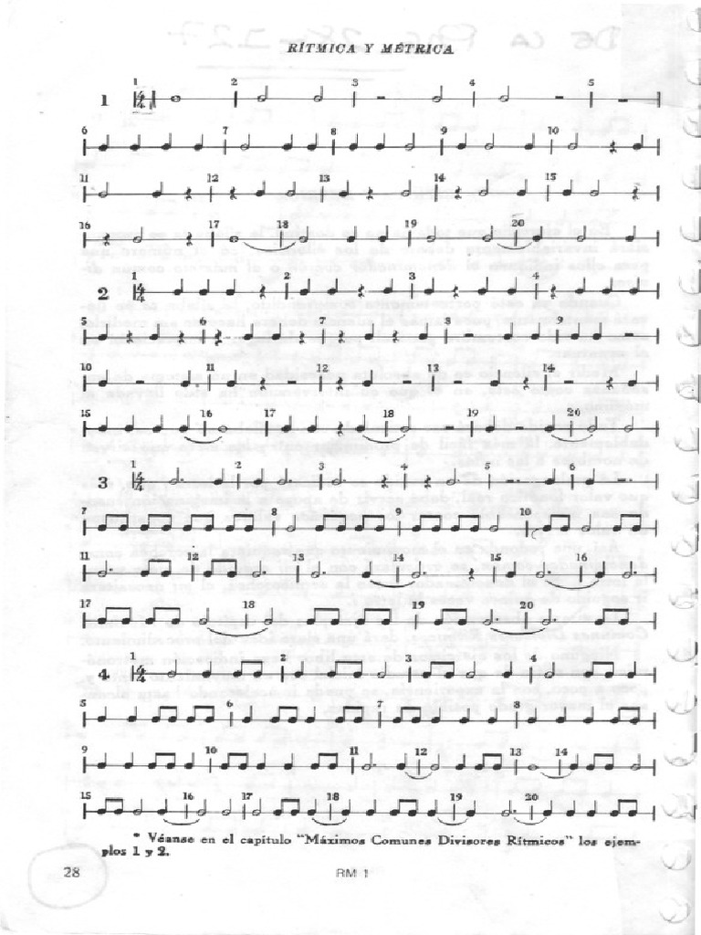 Ritmica y Metrica | PDF