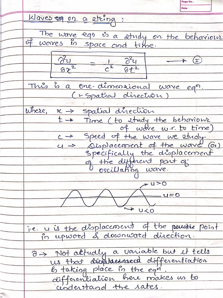 Wave Equation UPDATED | PDF