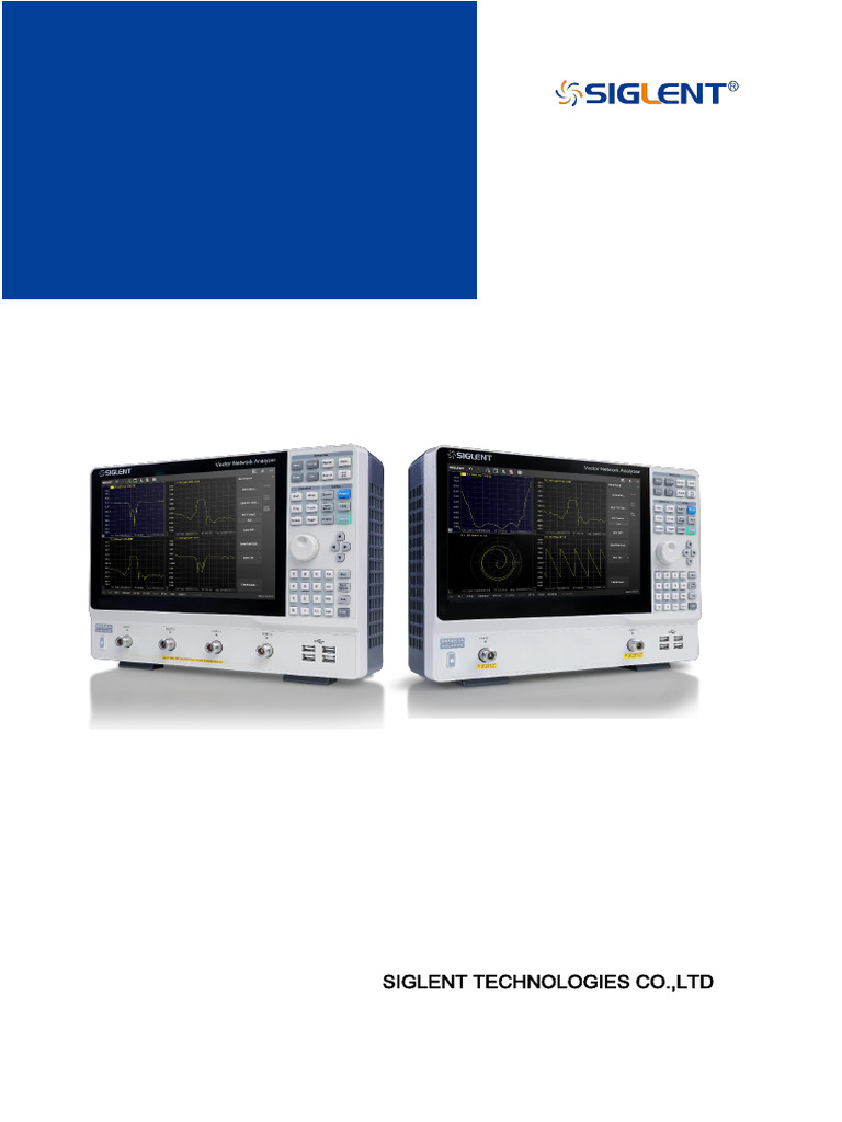 SNA5000A Series VNA Datasheet | PDF | Electrical Engineering | Electronics