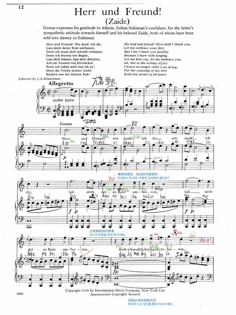 Herr Und Freund Mozart | PDF