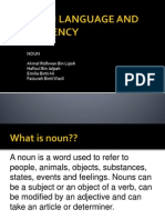 Singular & Plural Nouns