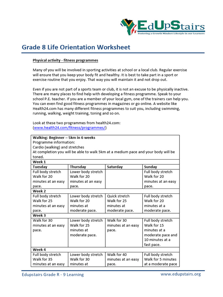Open Physical-Activity-Fitness-Programmes 7 | PDF | Learning | Fluency