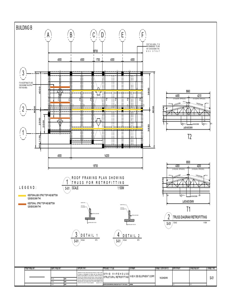Grab Warehouse Structural Retrofitting | PDF