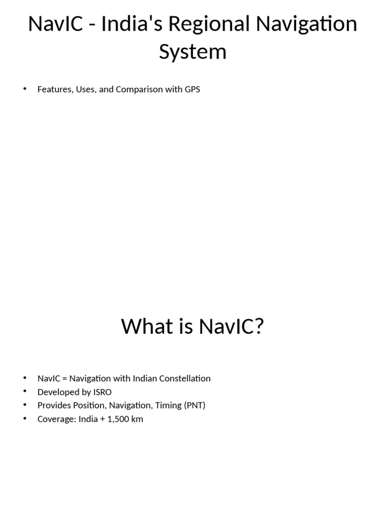 NavIC_vs_GPS[1] | PDF