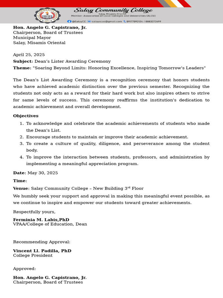 proposal-for-deans-lister | PDF