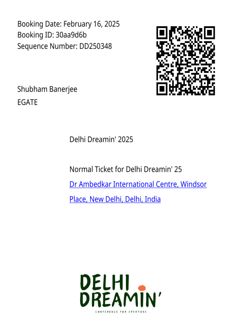 Ticket | PDF