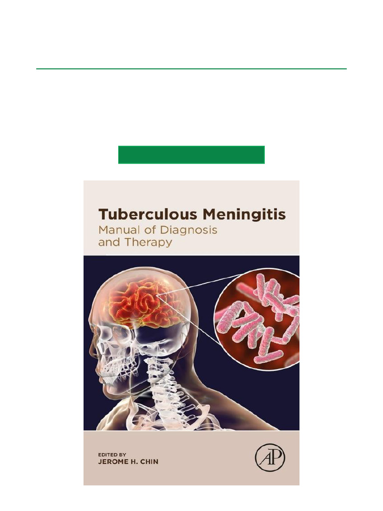 Tuberculous Meningitis Manual of Diagnosis and Therapy, 1st Edition ...